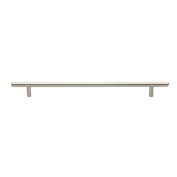 Gliderite Hardware 11 in. Center to Center Satin Nickel Solid Steel Bar Pull - 5014-228-SS 5014-279-SS-1 - main